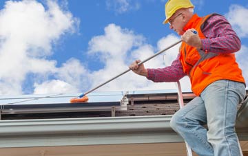 Saxby soft wash roof cleaning